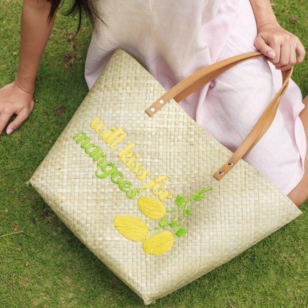 Misenka Quote Tote Bag: Mangoes